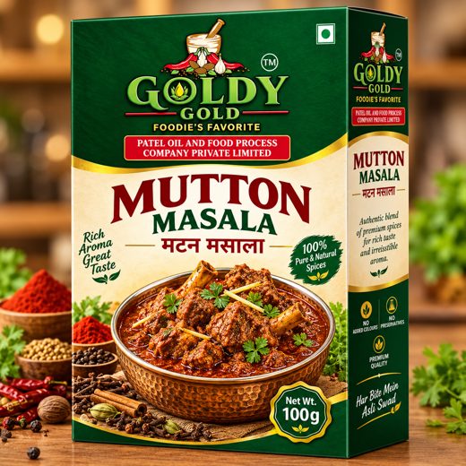 Goldy Gold Mutton Masala 100 g box