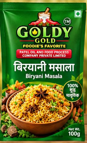 Goldy Gold Biryani Masala 100 g pouch
