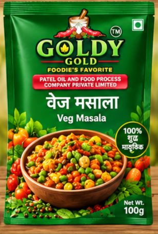 Goldy Gold Veg Masala 100 g pouch